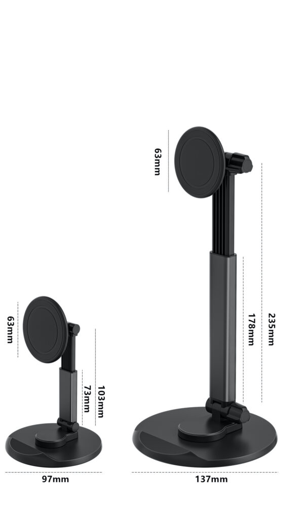 MagSafe Magnetic Phone/Tablet Stand, 360° Foldable Holder - Image 5