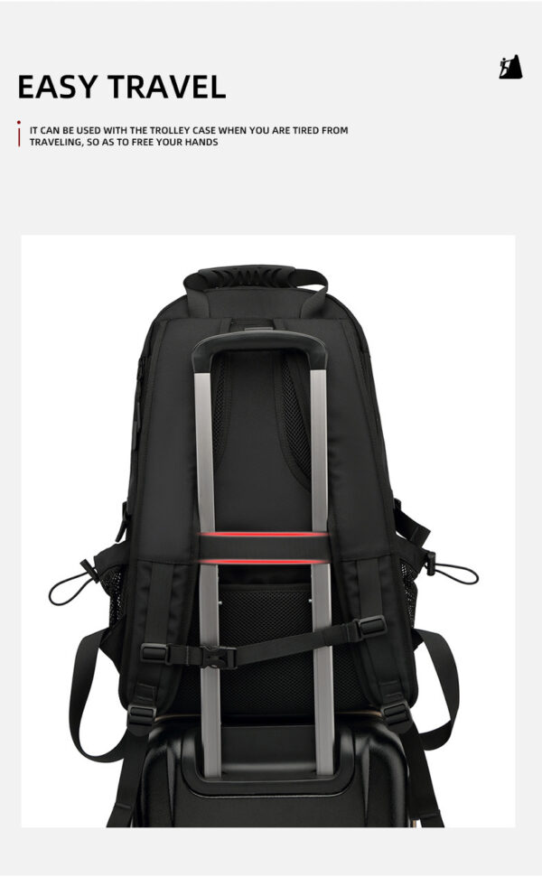 50L/60L/80L Waterproof Travel Backpack for Men - Image 4