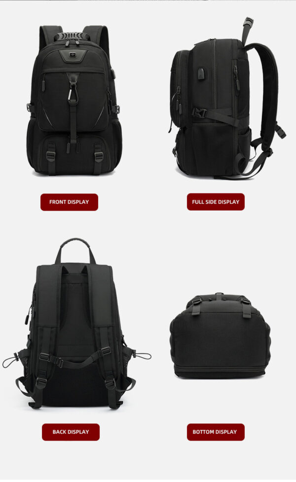 50L/60L/80L Waterproof Travel Backpack for Men - Image 6