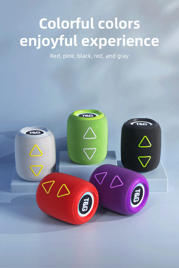 TG655 Wireless Bluetooth Speaker with Bass & Fabric - Image 7
