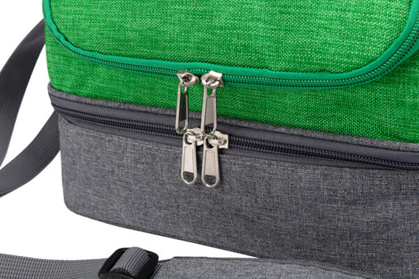 Cartoon Dual-Layer Lunch Bag: Oxford Fabric, Crossbody - Image 4