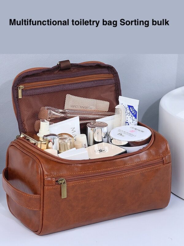 Portable Waterproof Travel Toiletry Bag with Hooks - Image 6