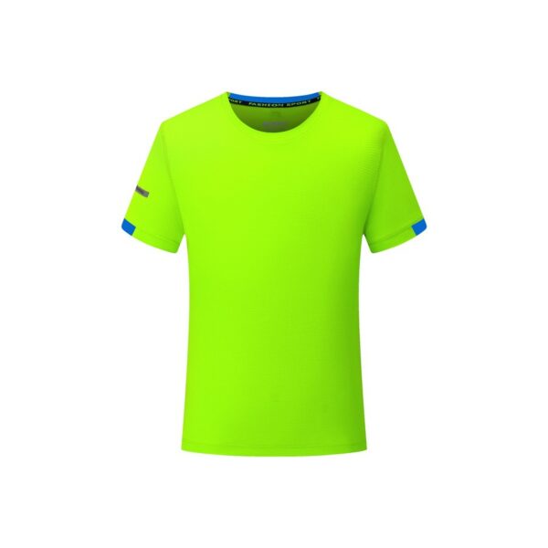 Custom Quick-Dry Grid Shirt: Reflective, Logo Print - Image 3