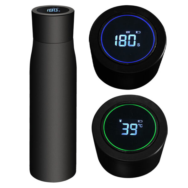 UV Sterilization Thermos: 316 Steel, Temp Display, Gift - Image 2