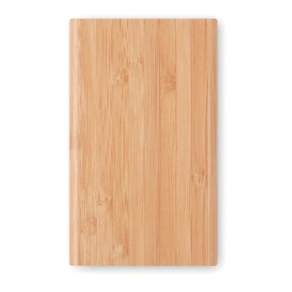 5000mAh Eco-Friendly Bamboo Power Bank | Wooden Charger - Image 4