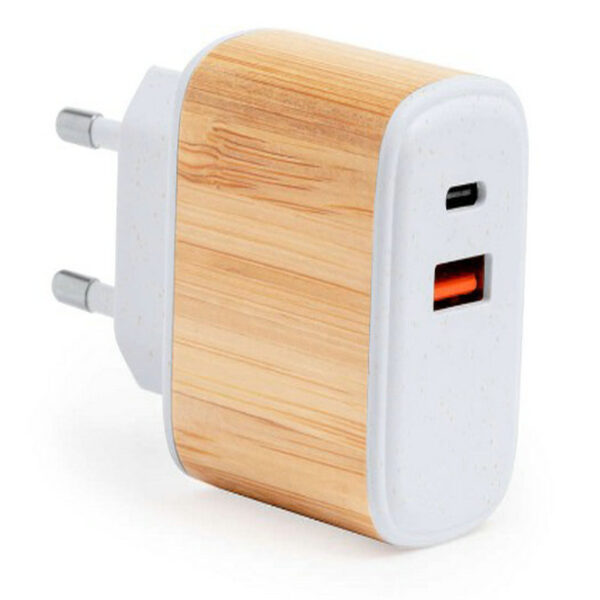20W PD Bamboo Fast Charger | Eco-Friendly Quick Charge - Image 4