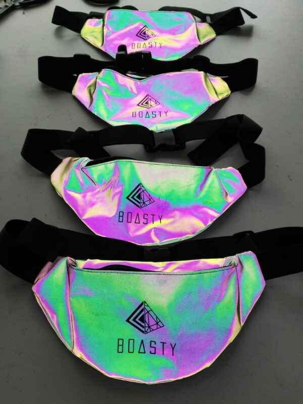 2024 Reflective Crossbody, Waist & Chest Bag: Multi-Color - Image 2