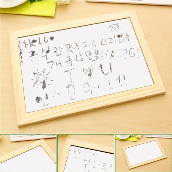 Wooden Double-Sided Chalkboard | Home & Party Decor - Image 2