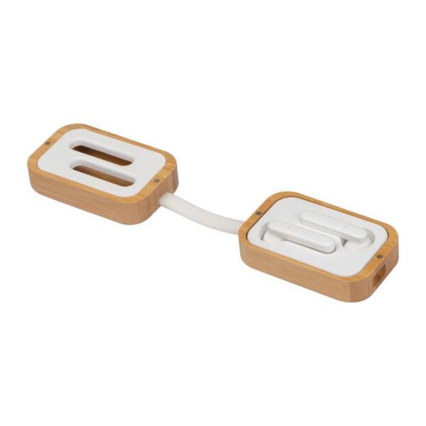 Eco-Friendly Bamboo TWS Earbuds | In-Ear Bluetooth - Image 3