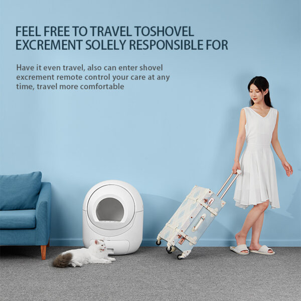 Automatic Self-Cleaning Cat Litter Box - Odor-Free & Splash-Proof - Image 3