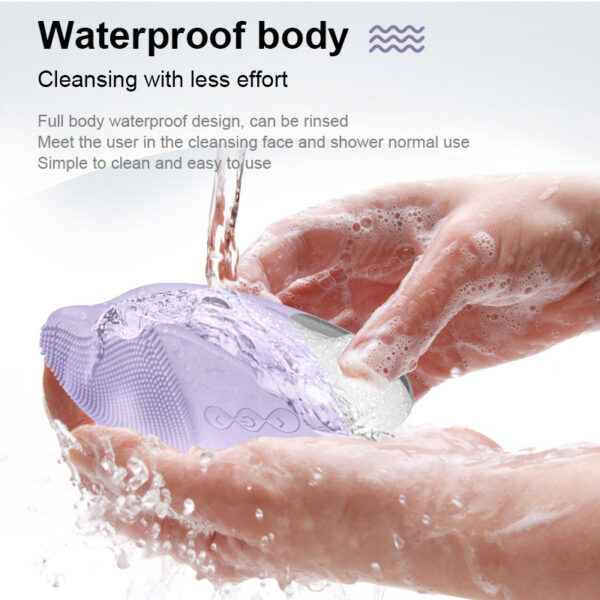 New Electric Silicone Facial Cleanser - Mini & Waterproof - Image 5