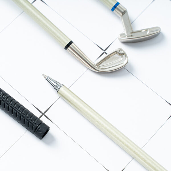 Golf Pen Set: Mini Practice Range Desk Gift - Image 4