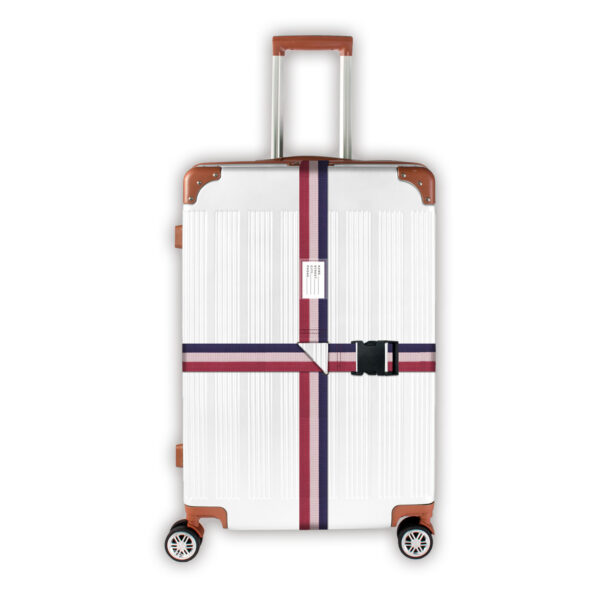 Luggage Straps: Cross & Straight, Lock-Free Travel Belts