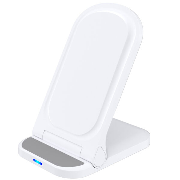 Foldable Wireless Charging Stand 15W Fast Charge Desk - Image 2