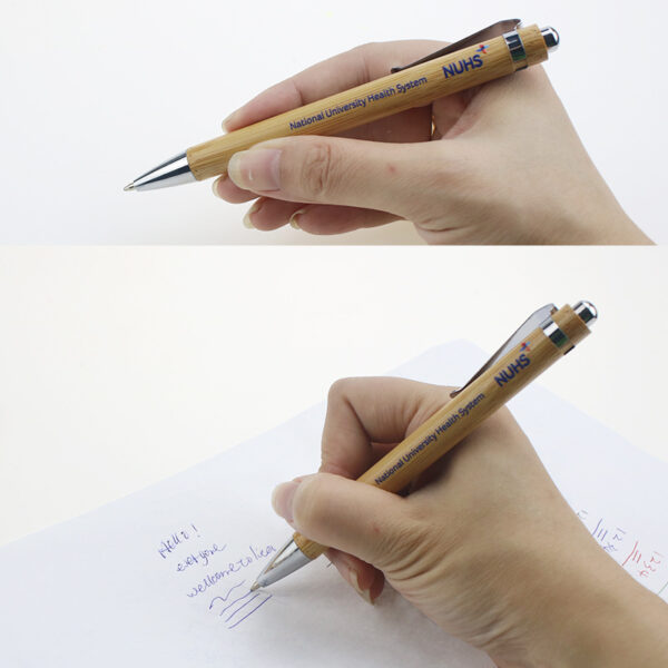 Eco-Friendly Bamboo Ballpoint Pens | Custom Gift - Image 2