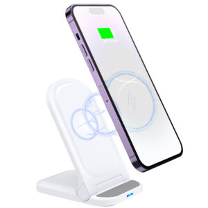 Foldable Wireless Charging Stand 15W Fast Charge Desk