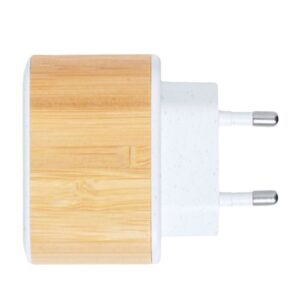 20W PD Bamboo Fast Charger | Eco-Friendly Quick Charge