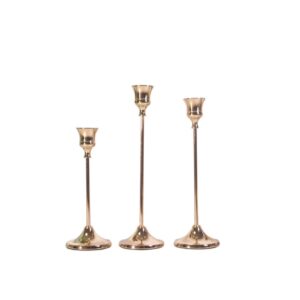 Nordic Electroplated Candle Holder, Romantic Wedding Decor