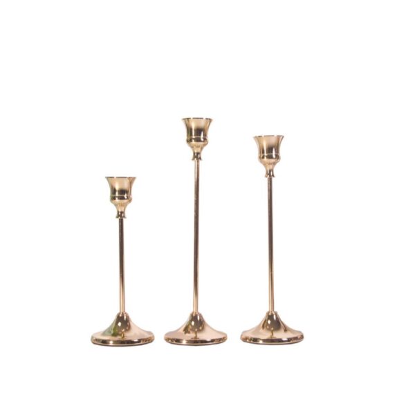 Nordic Electroplated Candle Holder, Romantic Wedding Decor