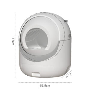 Automatic Self-Cleaning Cat Litter Box - Odor-Free & Splash-Proof