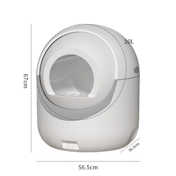 Automatic Self-Cleaning Cat Litter Box - Odor-Free & Splash-Proof
