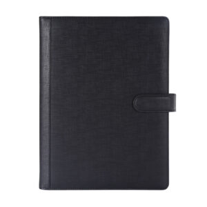 Multifunctional A4 Faux Leather Magnetic Business Folder