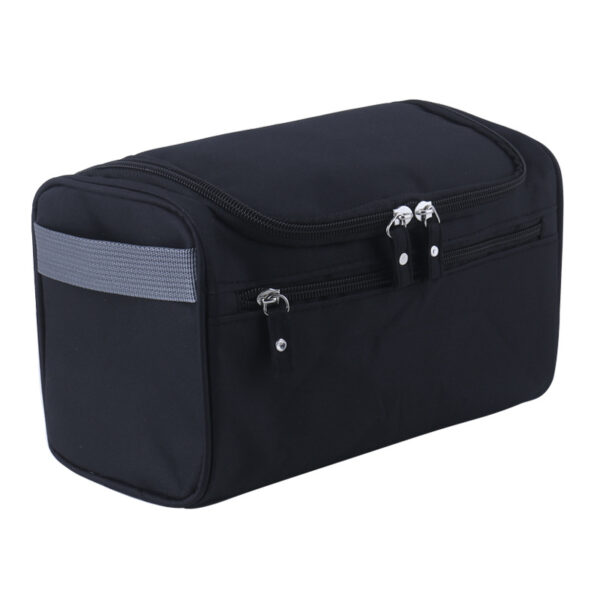 Men's Large Capacity Hanging Toiletry Bag with Hook - Image 4
