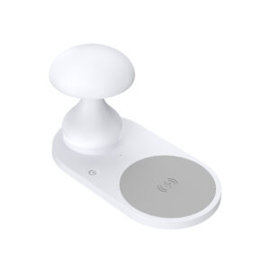10W Wireless Charger with Mushroom Lamp