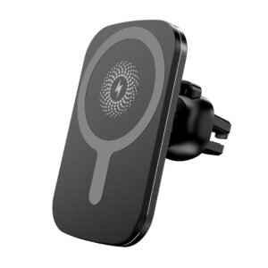 15W Magnetic Aluminum Wireless Charger for iPhone 12