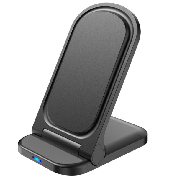Foldable Wireless Charging Stand 15W Fast Charge Desk - Image 3