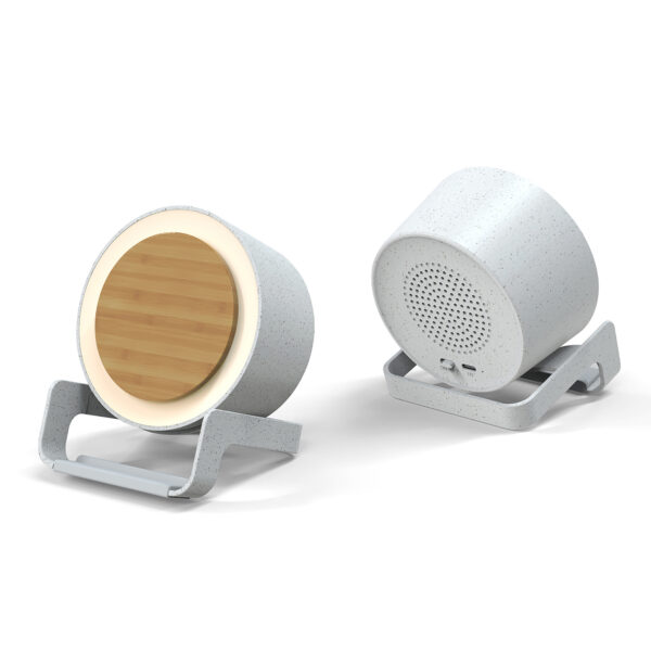 2024 Wireless Charger Stand with LED Logo & Bluetooth Speaker - Image 3