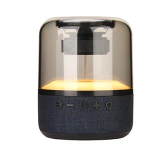 LED Bluetooth Speaker with Bass, Outdoor & Colorful Lights