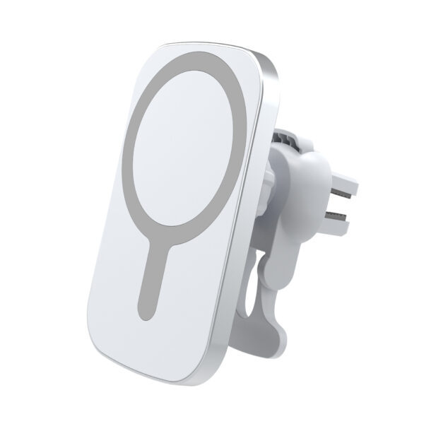 15W Magnetic Aluminum Wireless Charger for iPhone 12 - Image 3