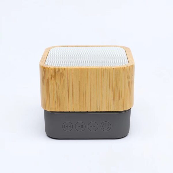 A15 Square Bamboo Bluetooth Speaker Portable Outdoor - Image 2