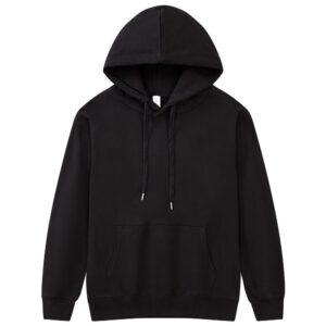 Autumn-Winter Cotton Hooded Sweatshirt - Embroidered Logo