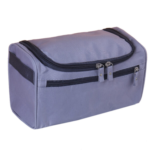 Men's Large Capacity Hanging Toiletry Bag with Hook - Image 2