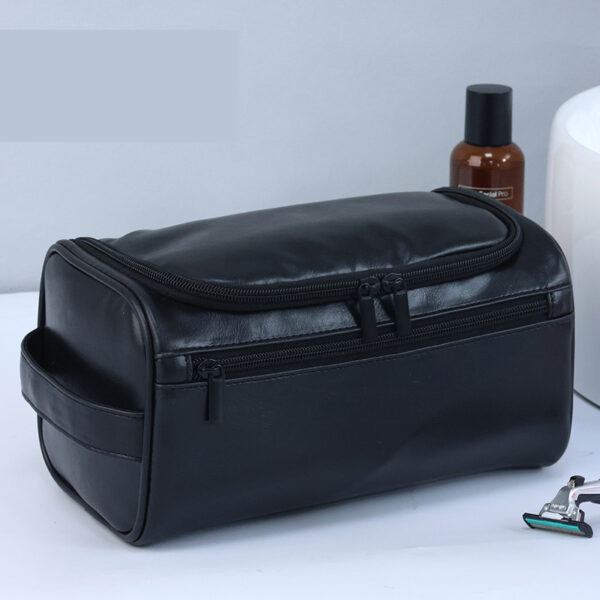 Portable Waterproof Travel Toiletry Bag with Hooks - Image 2
