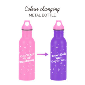 Single-Layer Stainless Steel Color-Changing Sports Bottle