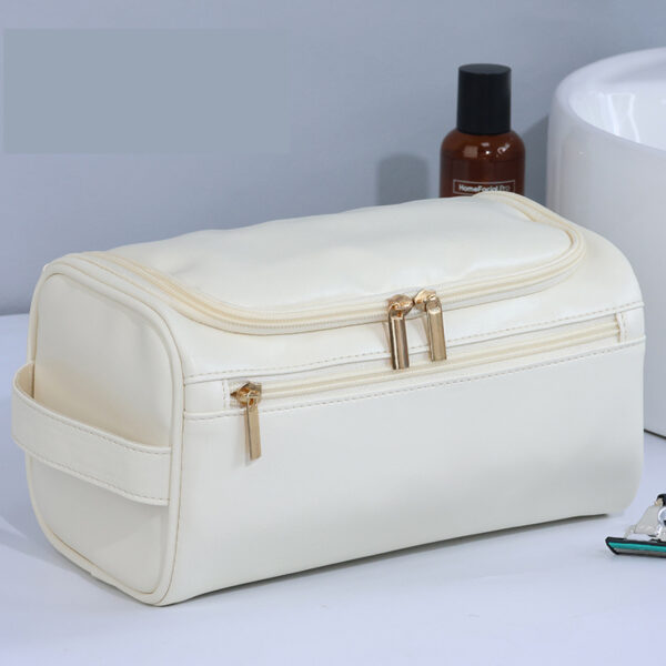 Portable Waterproof Travel Toiletry Bag with Hooks - Image 3