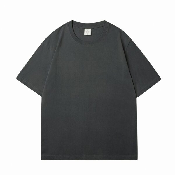 Custom 210g Cotton Crewneck T-Shirt, Logo/Design Print - Image 2