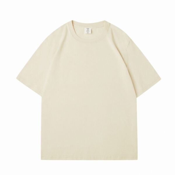 Custom 210g Cotton Crewneck T-Shirt, Logo/Design Print - Image 3