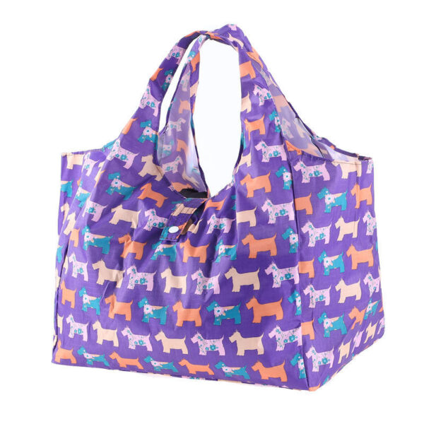 Antibacterial Foldable RPET Shopping Bag | Customizable & Eco-friendly - Image 2