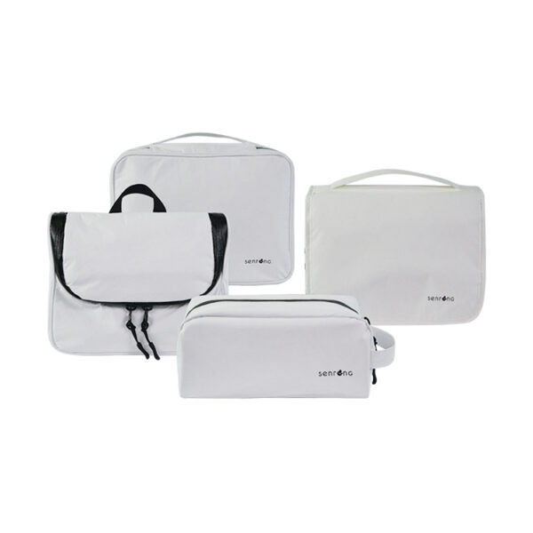 Tyvek Toiletry Bag Set 4-Piece Travel Organizer Kit