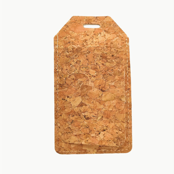 Custom Cork Luggage Tag - Sublimation PU Leather - Image 5