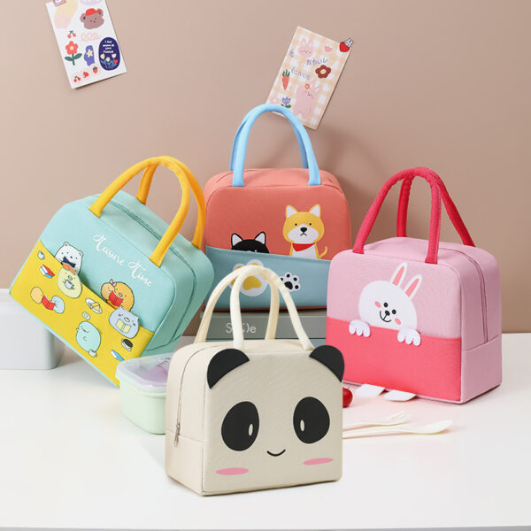 Cartoon Insulated Lunch Bag - Thickened Foil Bento Tote - Image 2