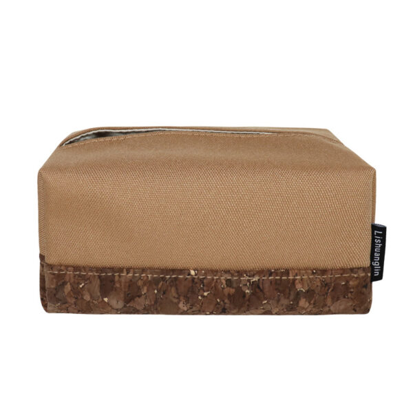ECO Cork Wood Fabric Cosmetic Storage Bag