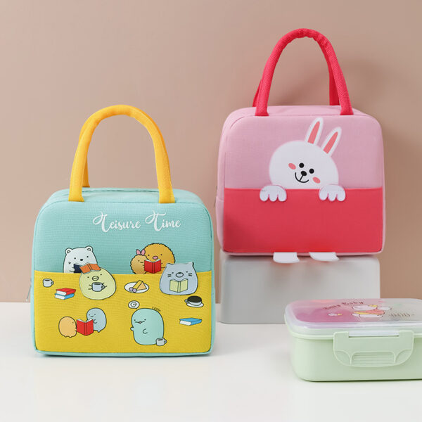 Cartoon Insulated Lunch Bag - Thickened Foil Bento Tote - Image 3
