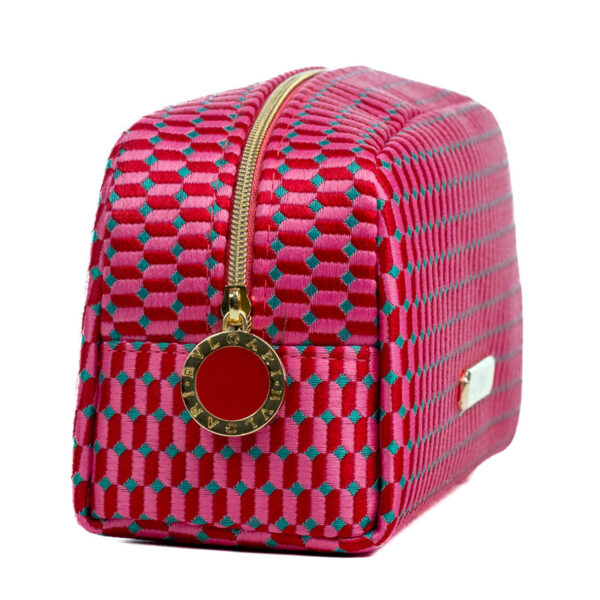 RPET Color-Block Cosmetic Bag Customizable - Image 3