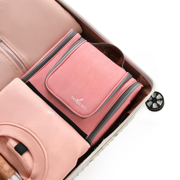 Travel RPET Waterproof Cosmetic Bag for Traveling - Image 5