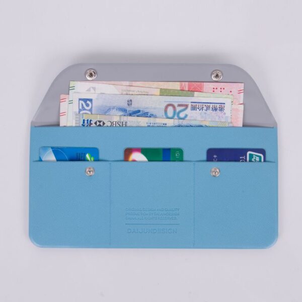 Custom Logo Leather Travel Passport Cover Wallet Holder - Image 3